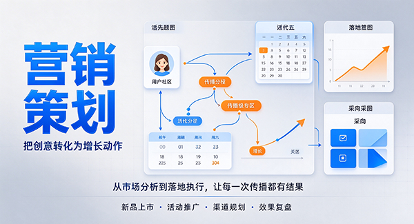 资中县营销策划